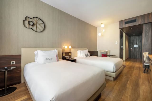 ハイアット セントリック グラン ヴィア マドリッド-ルーム ダブルベッド 2 台-6