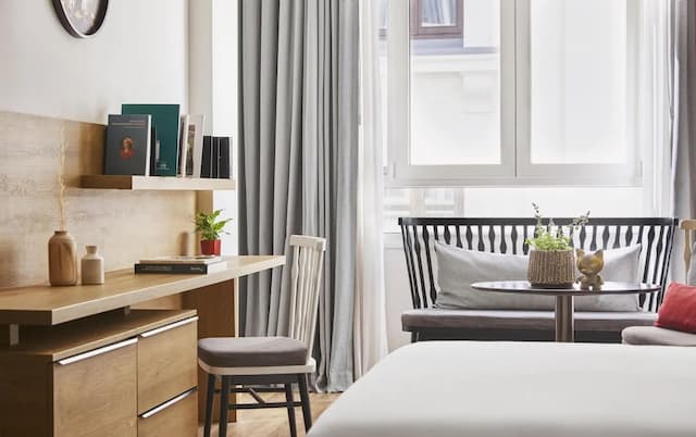 ハイアット セントリック グラン ヴィア マドリッド-ルーム ダブルベッド 2 台-9