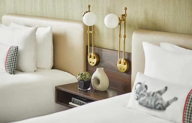 ハイアット セントリック グラン ヴィア マドリッド-ルーム ダブルベッド 2 台-7