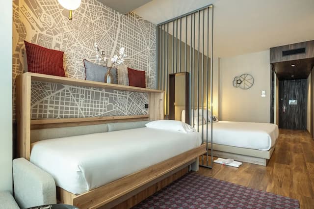 ハイアット セントリック グラン ヴィア マドリッド-ルーム キングベッド 1 台 バルコニー-2