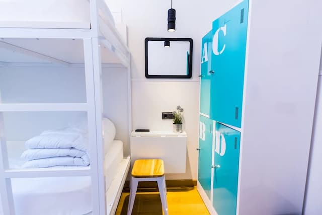 ファー ホーム ベルナベウ-共同ドミトリー 男女共用ドミトリー 共用バスルーム (Individual Bed )-2