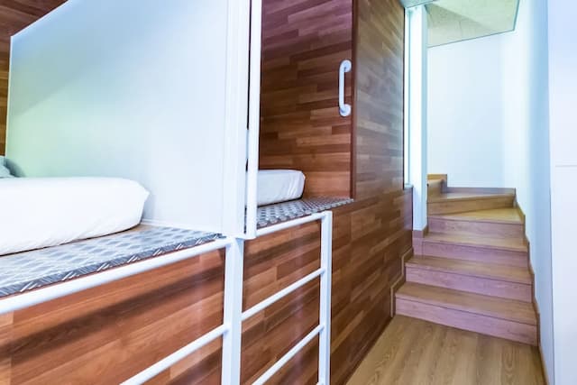 ファー ホーム ベルナベウ-共同ドミトリー 男女共用ドミトリー 専用バスルーム (Individual Bed )-3