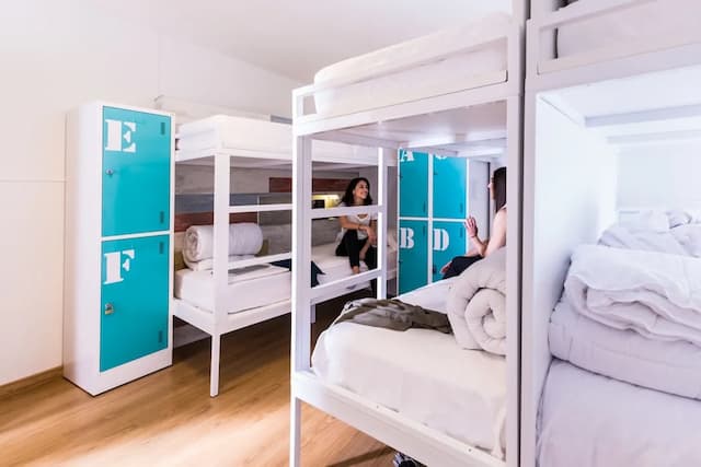 ファー ホーム ベルナベウ-共同ドミトリー 女性限定 専用バスルーム (Individual Bed)-3