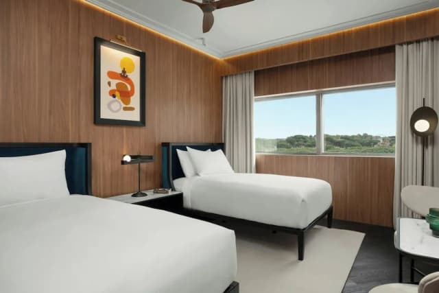 カルド ローマ オートグラフ ホテル-デラックス ツインルーム シングルベッド 2 台 ガーデンビュー-1