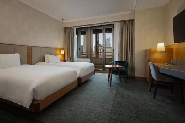 Hilton Milan-华丽客房, 2 张单人床-8