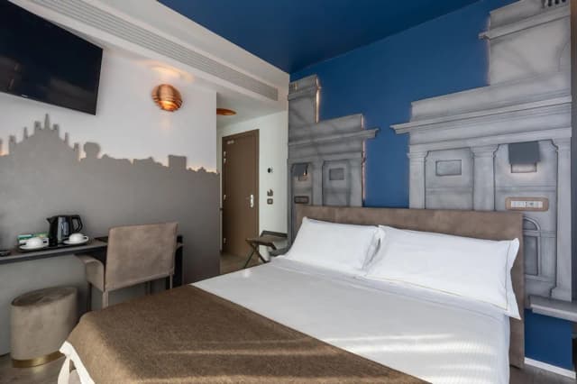 阿里斯頓飯店-高級雙人房單人入住, 1 張標準雙人床, 高層-2