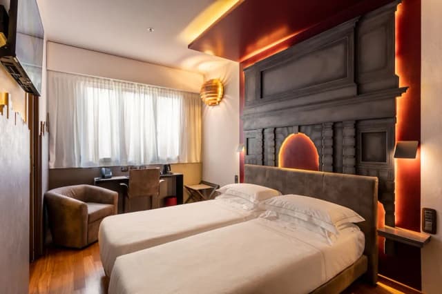 阿里斯頓飯店-高級雙床房, 高層-6