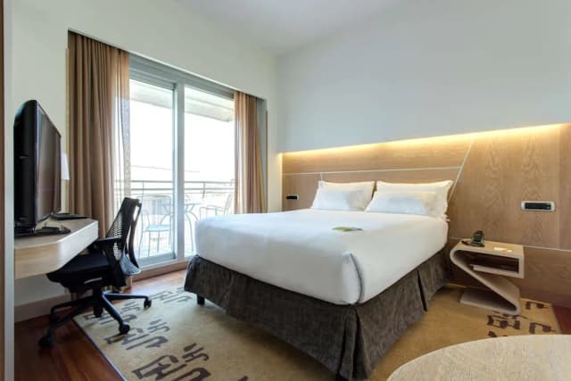 羅馬克拉里奇希爾頓花園飯店-客房, 1 張加大雙人床-1