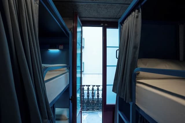 Ideal Youth Hostel-Room with 6 single beds and private bathroom, women only-6