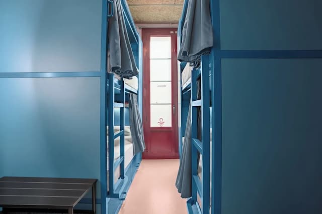 Ideal Youth Hostel-1 bed in 4-Bed Mixed Dormitory Room, with private bathroom-6