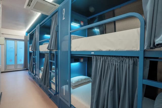 Ideal Youth Hostel-1 bed in 6-Bed Mixed Dormitory Room-5