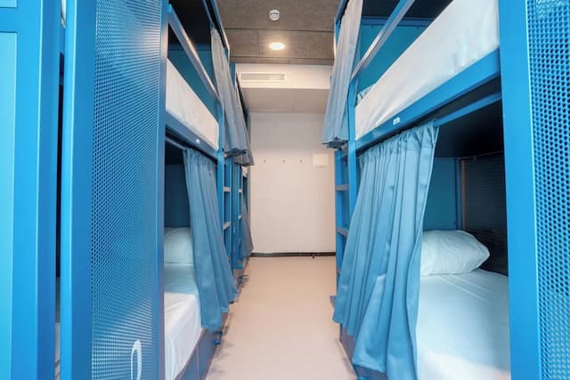 Ideal Youth Hostel-1 bed in 6-Bed Mixed Dormitory Room with private bathroom-6