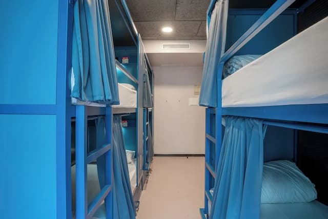 Ideal Youth Hostel-1 bed in 6-Bed Women-Only Dormitory Room, with bathroom-5