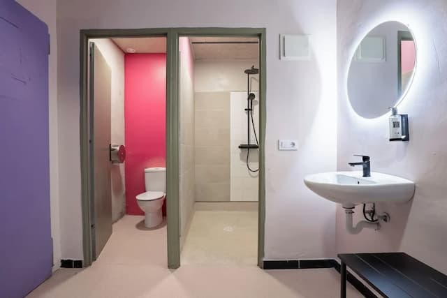 Ideal Youth Hostel-1 bed in 8-Bed Mixed Dormitory Room, with private bathroom-6