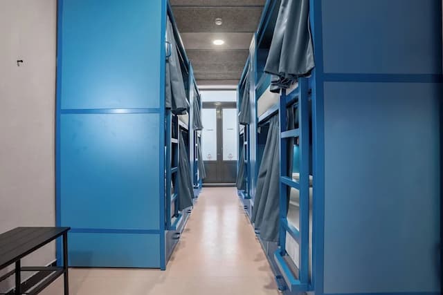 Ideal Youth Hostel-1 bed in 8-Bed Mixed Dormitory Room, with private bathroom-3