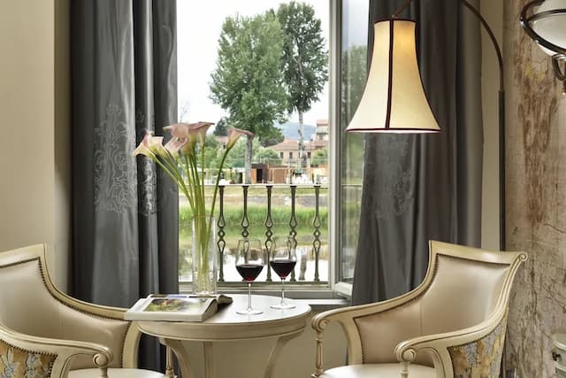 호텔 빌 술라르노-이그제큐티브 더블룸, 강 전망 (Arno)-4