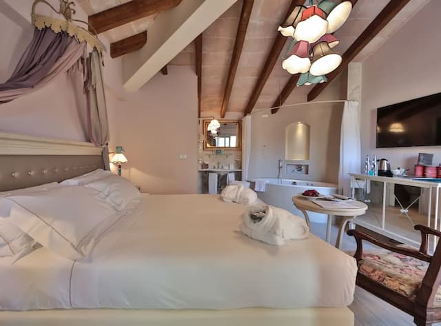 호텔 빌 술라르노-주니어룸, 분사식 욕조 (I tessuti)-3