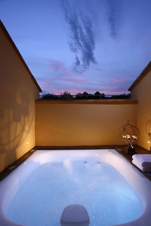 호텔 빌 술라르노-주니어룸, 분사식 욕조 (I tessuti)-6