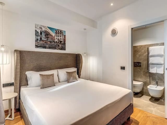 머큐어 로마 센트로 테르미니-스탠다드룸, 더블침대 1개 또는 싱글침대 2개 (Inner view)-6