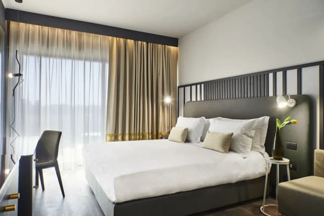 羅馬潘菲利別墅飯店-豪華雙人或雙床房, 陽台-1