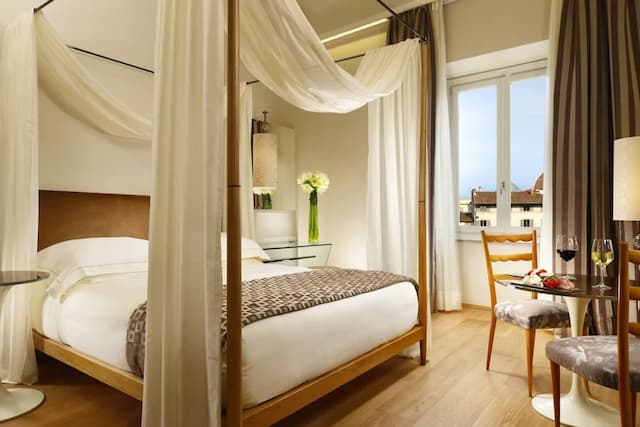 그랜드 호텔 미네르바-디럭스 더블룸, 시내 전망-1