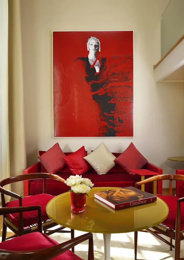 그랜드 호텔 미네르바-디럭스 듀플렉스, 침실 2개, 욕실 2개, 시내 전망 (111)-3