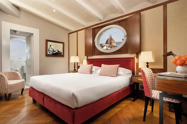 巴勒斯特里酒店-豪華雙人或雙床房 (Premium Signoria View)-8