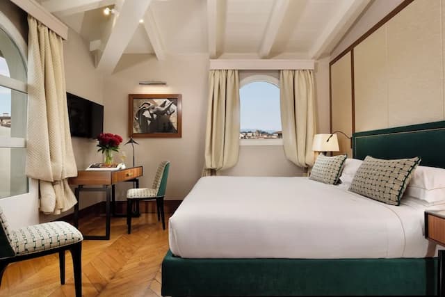 巴勒斯特里酒店-豪華雙人或雙床房 (Premium Signoria View)-4