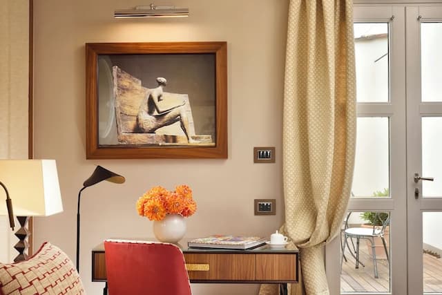 巴勒斯特里酒店-豪華雙人或雙床房 (Premium Signoria View)-3