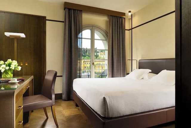 巴勒斯特里酒店-豪華雙人或雙床房, 露台, 河景-5