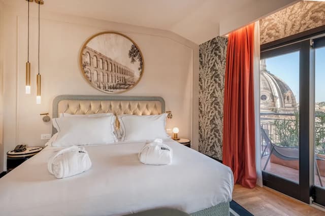 H10 Palazzo Galla-全景客房 (Venezia Terrace)-5