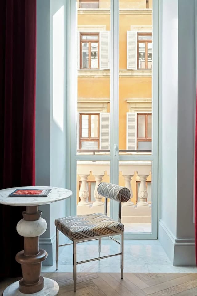 W Rome-开间, 1 张特大床, 阳台-9