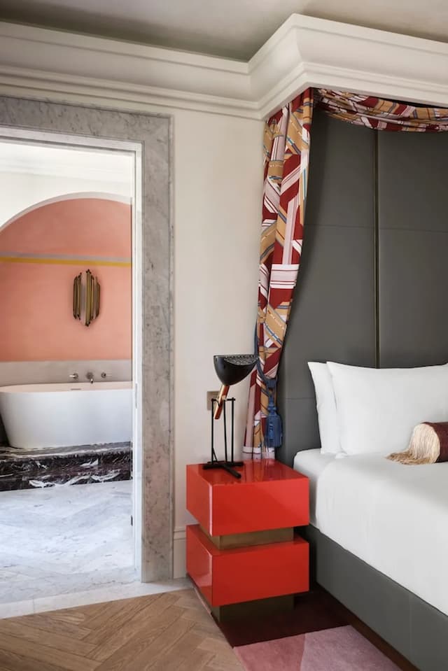 W Rome-顶层房, 1 间卧室, 露台-10