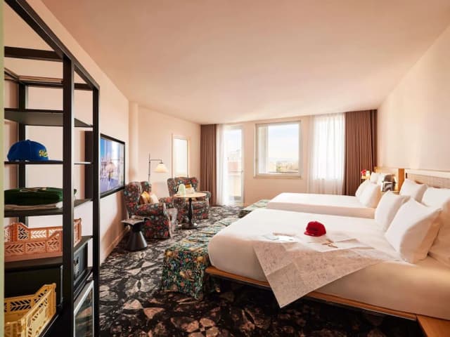 ママ シェルター ローマ-ルーム クイーンベッド 1 台 バルコニー (Large Mama)-3