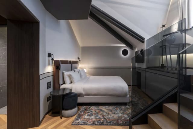 팔라초 투어링 클럽 밀란, 래디슨 컬렉션 호텔-프리미엄룸 (Collection)-2