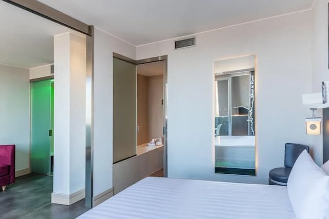 貝斯特韋斯特高級桑迪納皇家飯店-普通套房, 1 張特大雙人床, 露台, 城市景觀-7