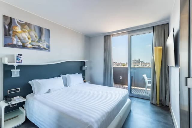 貝斯特韋斯特高級桑迪納皇家飯店-普通套房, 1 張特大雙人床, 露台, 城市景觀-5