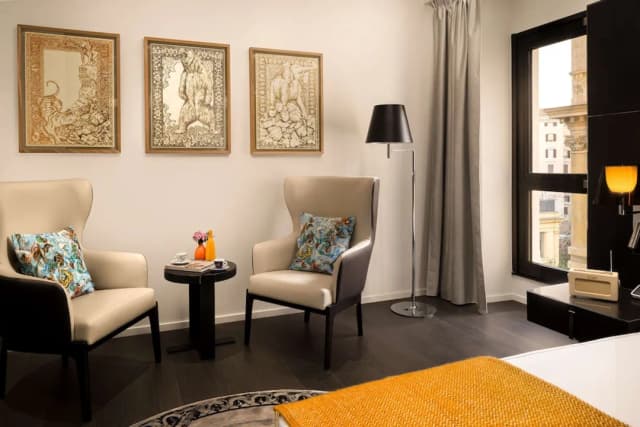 art’otel Rome Piazza Sallustio-Deluxe Room, 1 King Bed (Art)-2