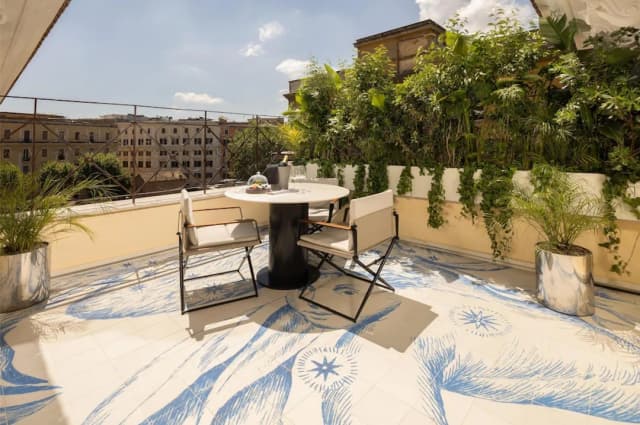 art’otel Rome Piazza Sallustio-Suite, 1 King Bed, Balcony-8