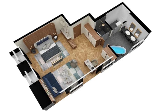 Casa Baglioni Milan - 세계 선두 호텔들-Deluxe Suite - Kids & Teens Free-4