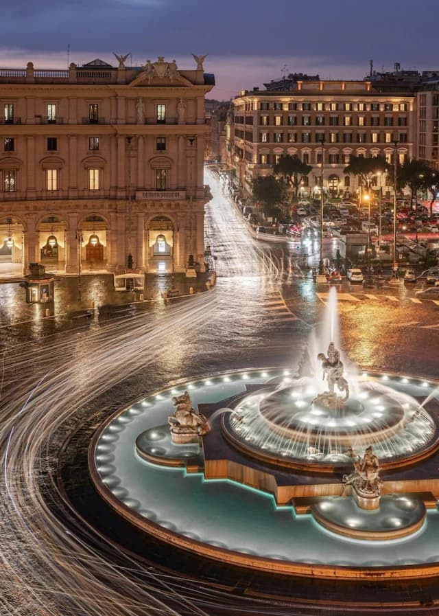 Anantara Palazzo Naiadi Rome Hotel - A Leading Hotel of the World-套房 (Piazza View, Duplex Extra Bed 2AD+2CH)-5