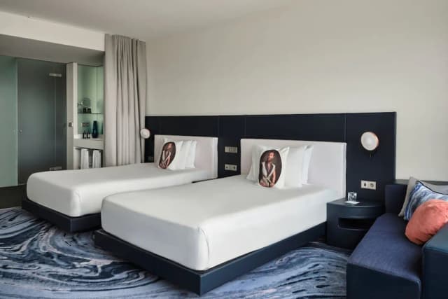 巴塞隆納 W 飯店-Fabulous Room, 客房, 2 張單人床, 海景-2