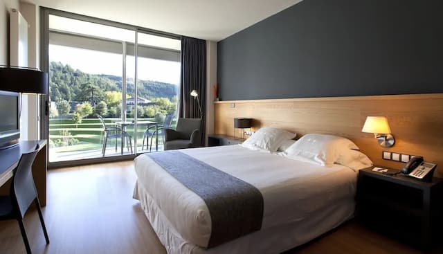 ホテル モン サン ベネ-ダブルルーム (1 名様利用) テラス-1