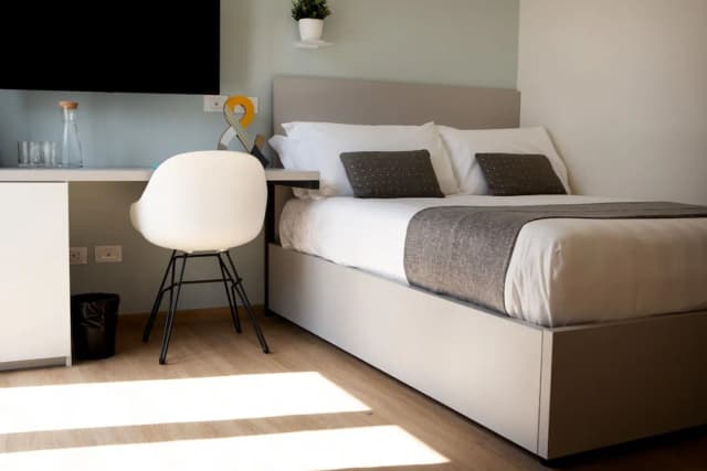 dotcampus roma city center-舒適客房, 1 張標準雙人床-5