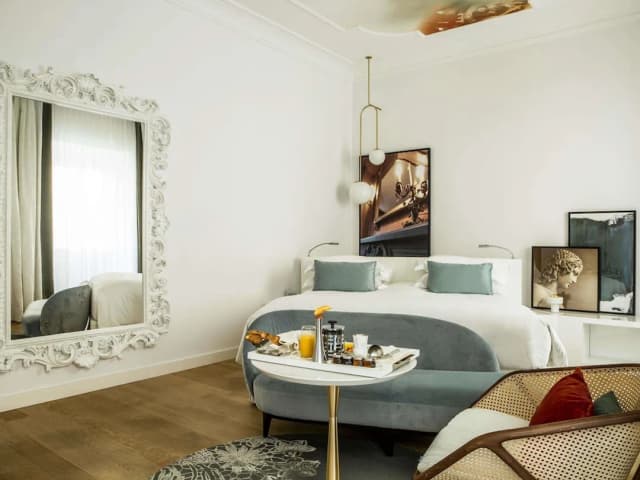 貝佳斯羅馬別墅索菲特飯店-尊榮客房, 1 張特大雙人床 (Luxury)-14