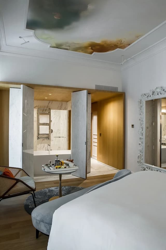 貝佳斯羅馬別墅索菲特酒店-特級客房, 1 張特大雙人床 (Luxury)-5