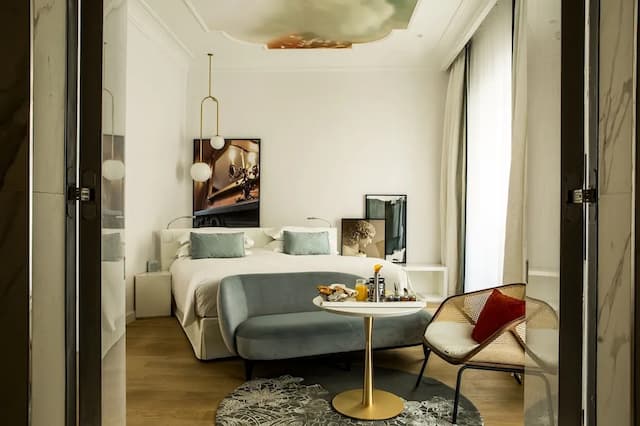 貝佳斯羅馬別墅索菲特酒店-特級客房, 1 張特大雙人床 (Luxury)-2