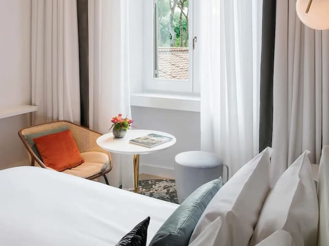 貝佳斯羅馬別墅索菲特酒店-高級客房, 1 張加大雙人床-13