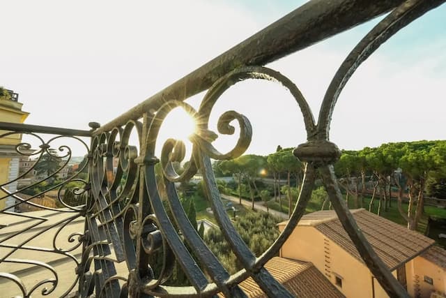 貝佳斯羅馬別墅索菲特酒店-豪華套房, 1 張特大雙人床-9