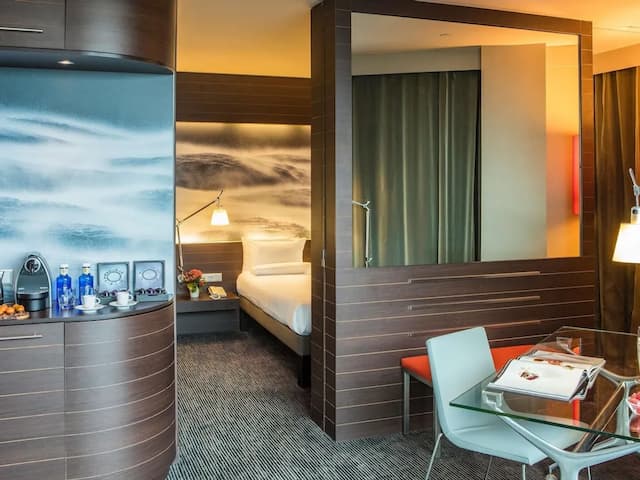 노보텔 바르셀로나 시티-스위트, 퀸사이즈침대 1개 및 소파베드-9